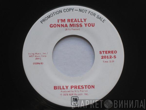 Billy Preston - I'm Really Gonna Miss You