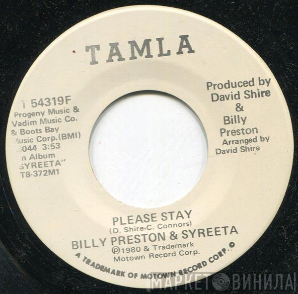 Billy Preston, Syreeta - Please Stay