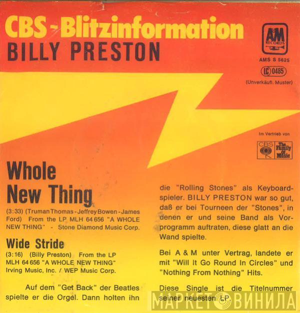 Billy Preston - Whole New Thing