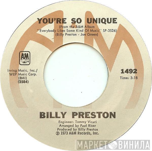 Billy Preston - You're So Unique