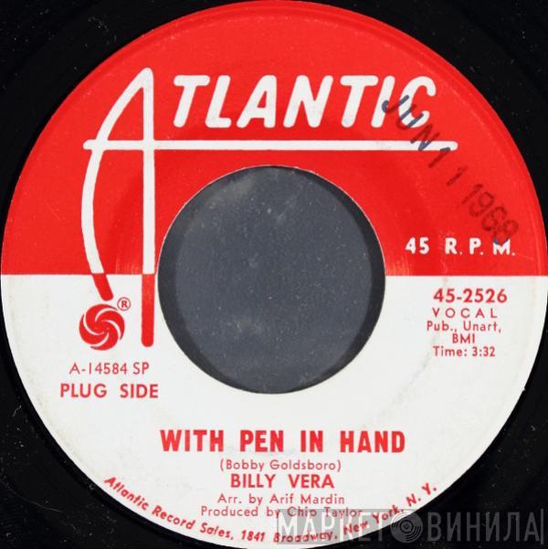 Billy Vera - With Pen In Hand / Good Morning Blues