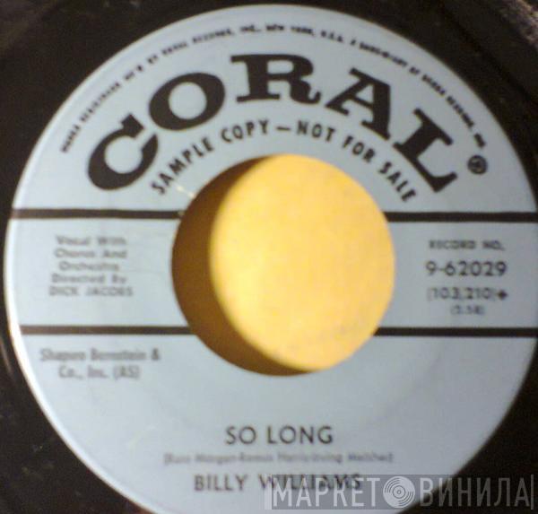 Billy Williams  - So Long