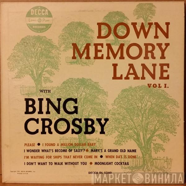  Bing Crosby  - Down Memory Lane Volume 1