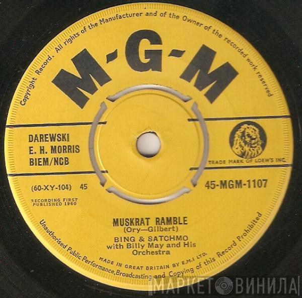 Bing Crosby Satchmo   - Muskrat Ramble / Dardanella