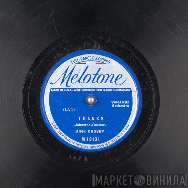 Bing Crosby - Thanks / Home On The Range