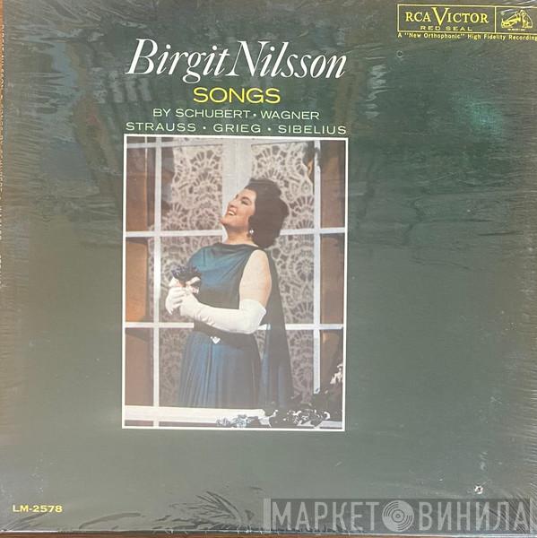 , Birgit Nilsson  Leo Taubman  - Songs By Schubert · Wagner · Strauss · Grieg · Sibelius ‎