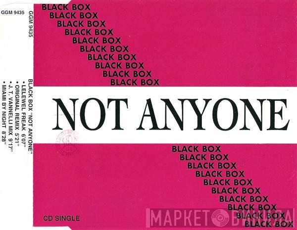  Black Box  - Not Anyone