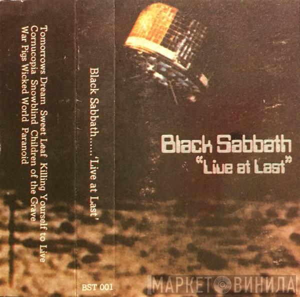  Black Sabbath  - "Live At Last"