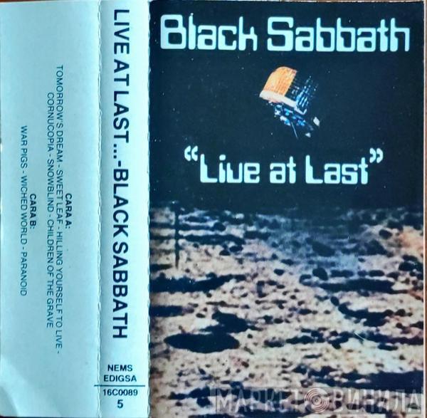  Black Sabbath  - Live At Last