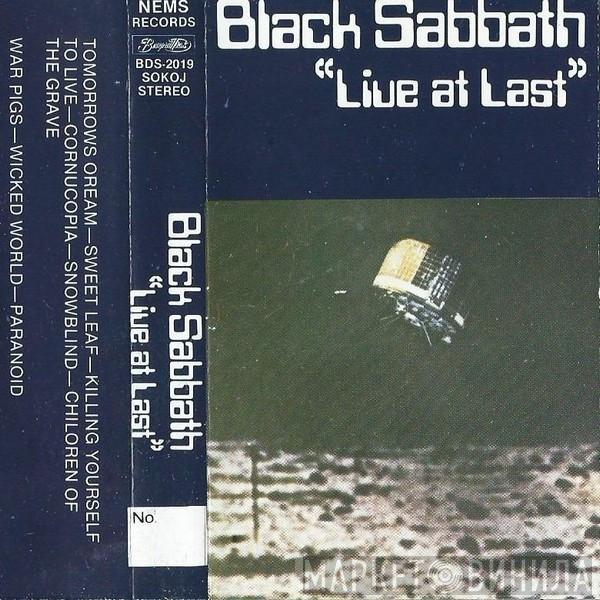  Black Sabbath  - Live At Last