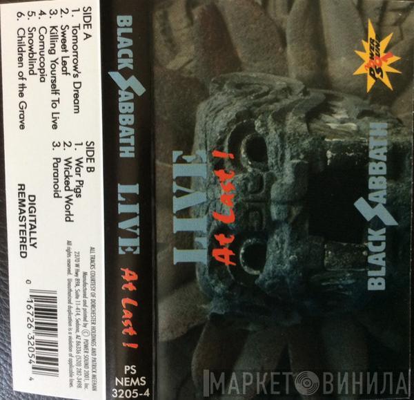  Black Sabbath  - Live At Last