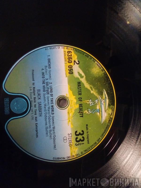  Black Sabbath  - Master Of Reality