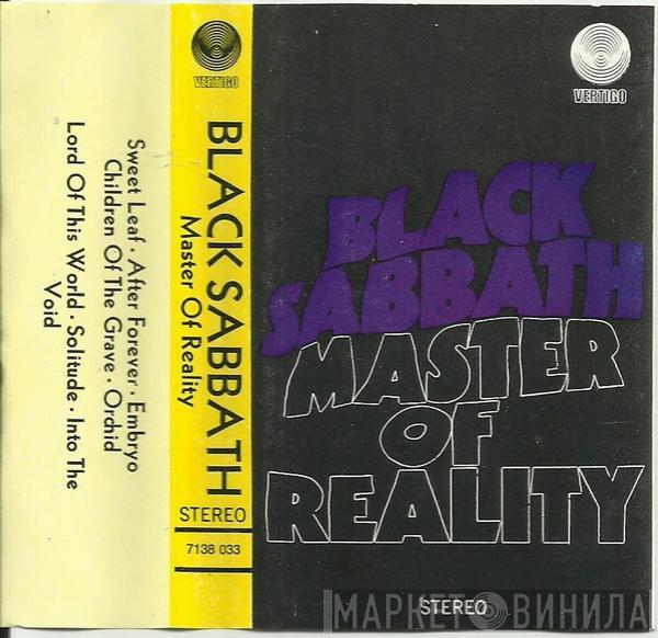  Black Sabbath  - Master Of Reality
