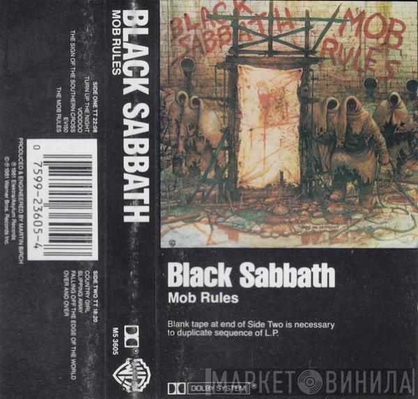  Black Sabbath  - Mob Rules