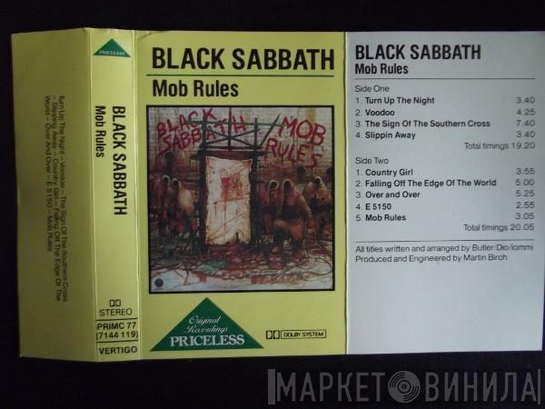  Black Sabbath  - Mob Rules