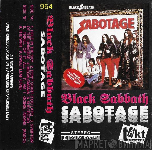  Black Sabbath  - Sabotage