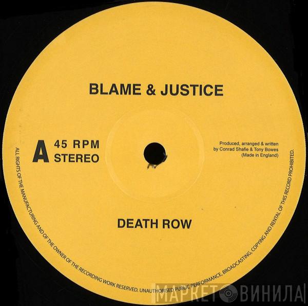 Blame & Justice - Murderin' M.C. / Death Row