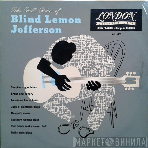  Blind Lemon Jefferson  - The Folk Blues Of Blind Lemon Jefferson