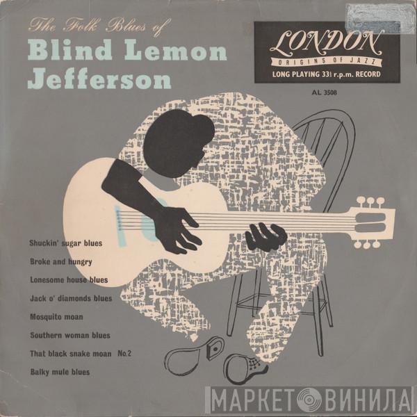  Blind Lemon Jefferson  - The Folk Blues Of Blind Lemon Jefferson