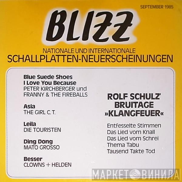  - Blizz Nationale Und Internationale Schallplatten-Neuerscheinungen September 1985