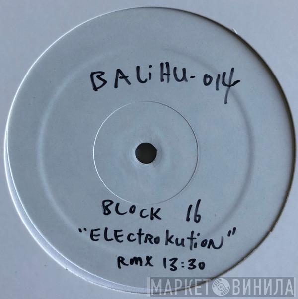  Block 16  - Electrokution