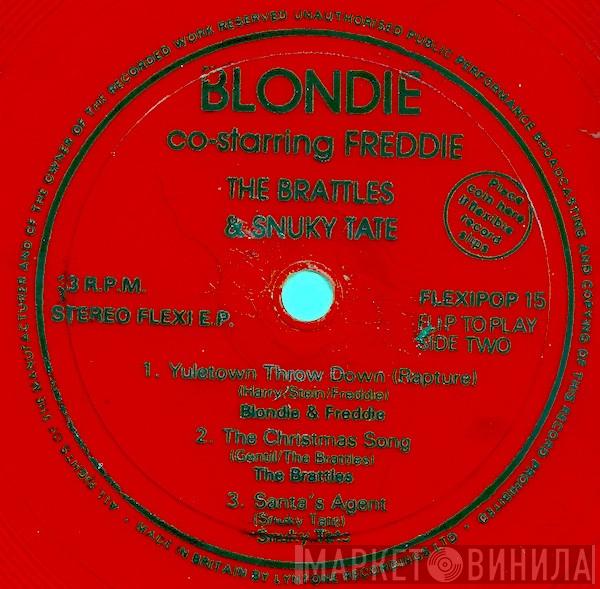 Blondie, Fab 5 Freddy, The Brattles, Snuky Tate - Yuletown Throw Down (Rapture) / The Christmas Song / Santa's Agent