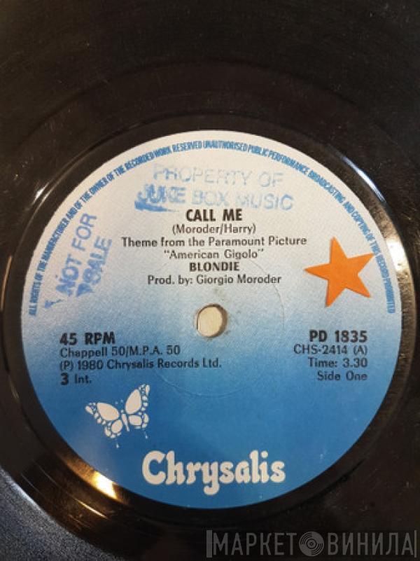  Blondie  - Call Me