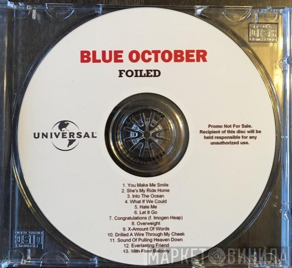  Blue October   - Foiled