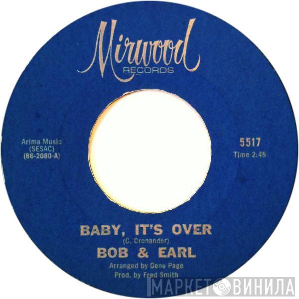  Bob & Earl  - Baby, It's Over / Dancin' Everywhere