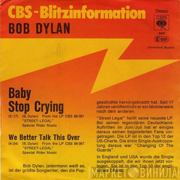 Bob Dylan - Baby Stop Crying