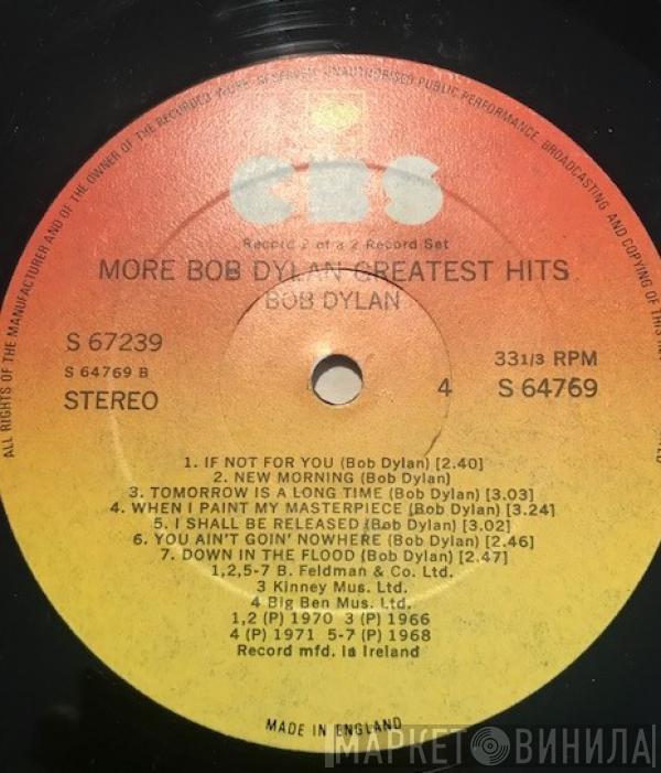  Bob Dylan  - More Bob Dylan’s Greatest Hits