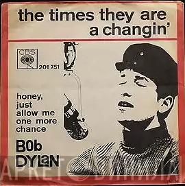  Bob Dylan  - Times They Are A Changin'