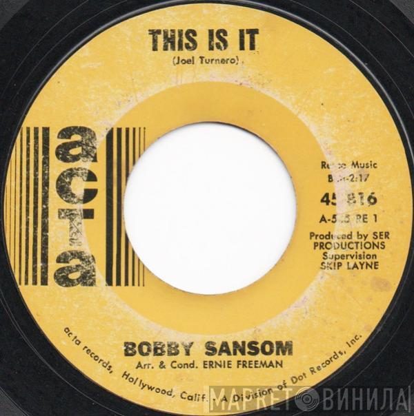  Bobby Sansom  - This Is It