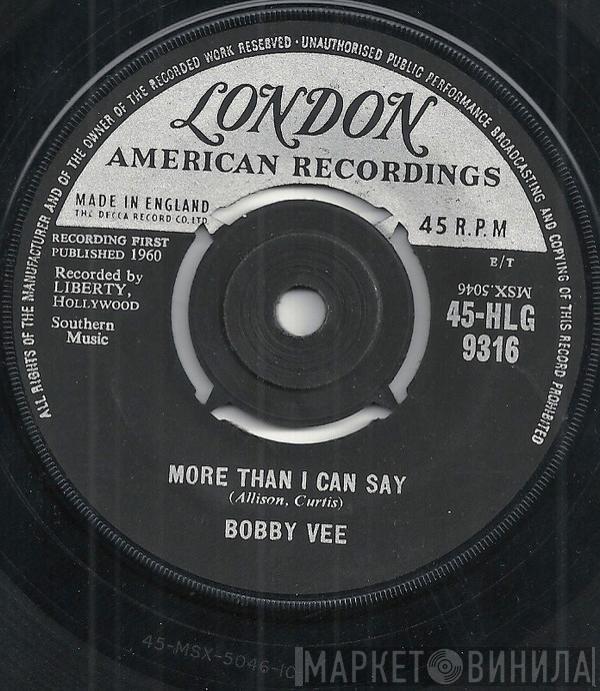 Bobby Vee - More Than I Can Say