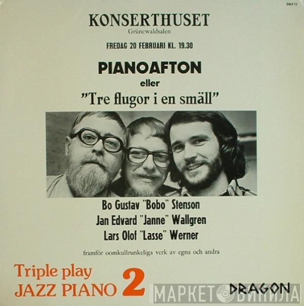 Bobo Stenson, Jan Wallgren, Lars Werner - Triple Play - Jazz Piano Volume 2