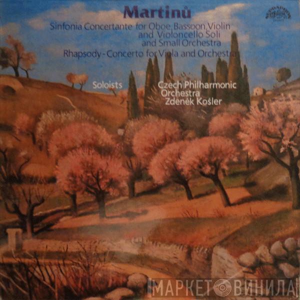 Bohuslav Martinů, The Czech Philharmonic Orchestra, Zdeněk Košler - Sinfonia Concertante / Rhapsody-Concerto