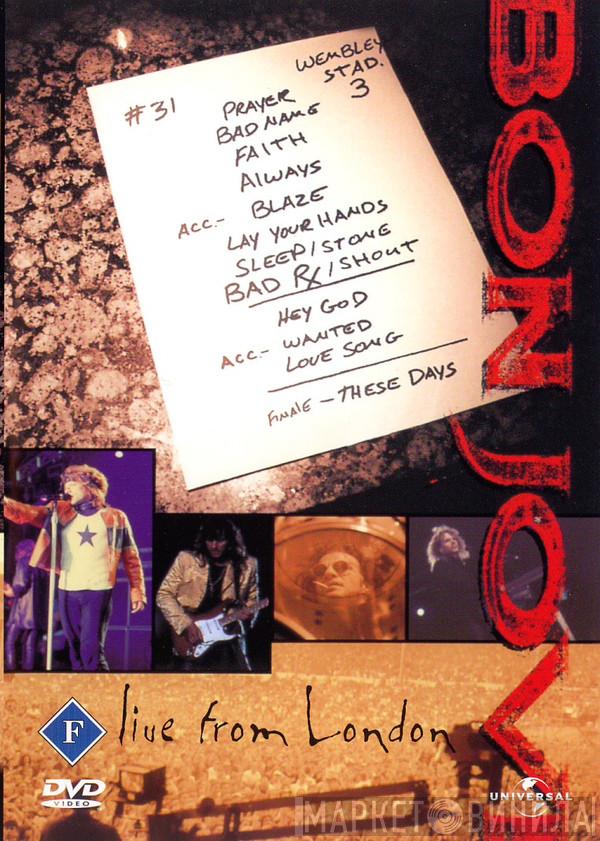  Bon Jovi  - Live From London