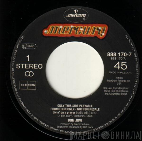  Bon Jovi  - Livin' On A Prayer