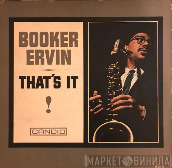  Booker Ervin  - That's It!