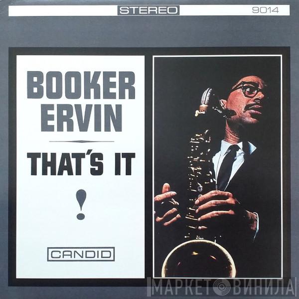  Booker Ervin  - That's It!