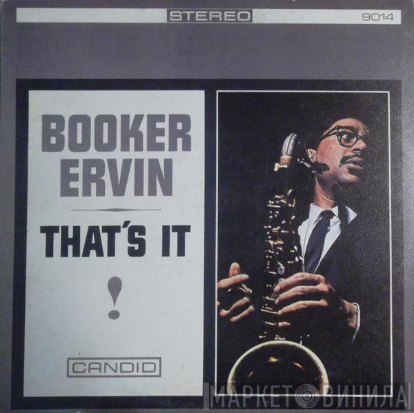  Booker Ervin  - That's It!