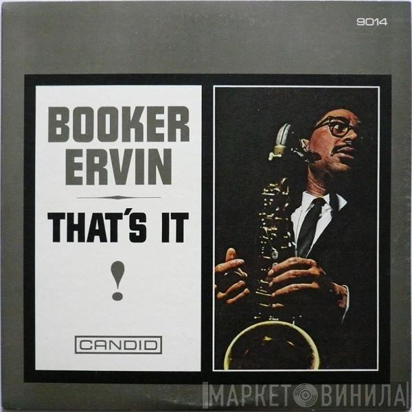  Booker Ervin  - That's It!