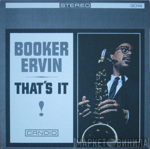  Booker Ervin  - That's It!