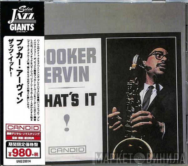  Booker Ervin  - That's It!