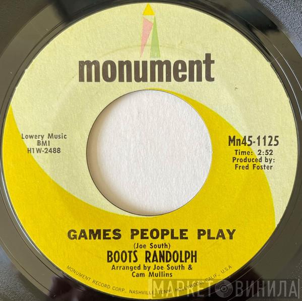 Boots Randolph - Games People Play