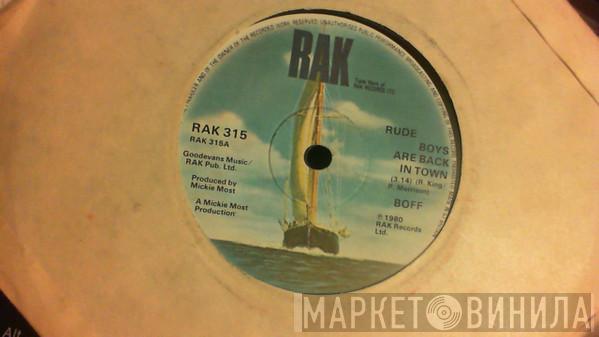 Boss  - Rude Boys Are Back In Town