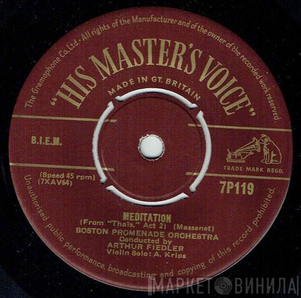Boston Promenade Orchestra, Arthur Fiedler, Alfred Krips - Meditation