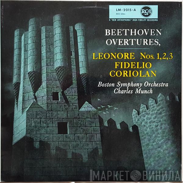 , Boston Symphony Orchestra  Charles Munch  - Beethoven Overtures, Leonore Nos. 1,2,3, Fidelio, Coriolan