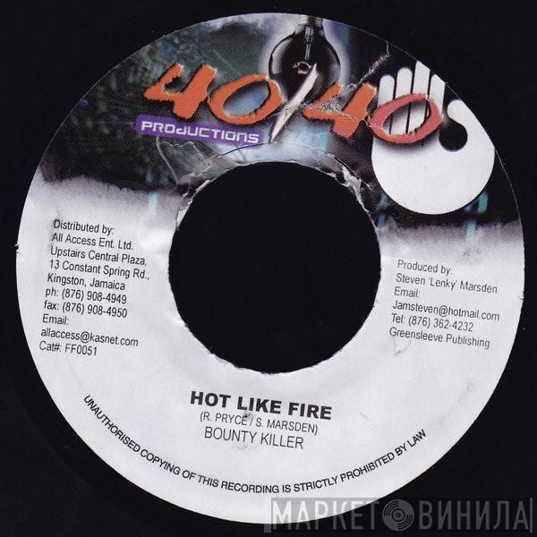 Bounty Killer, Jagwa - Hot Like Fire / Man A Badman