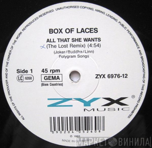 Box of Laces - All That She Wants